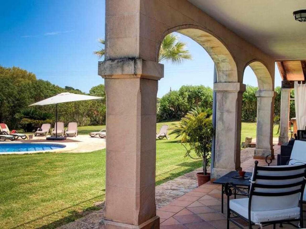 Ciclismo Y Golf Junto A La Playa Finca Son Sant Marti Gran Villa Muro Exterior photo